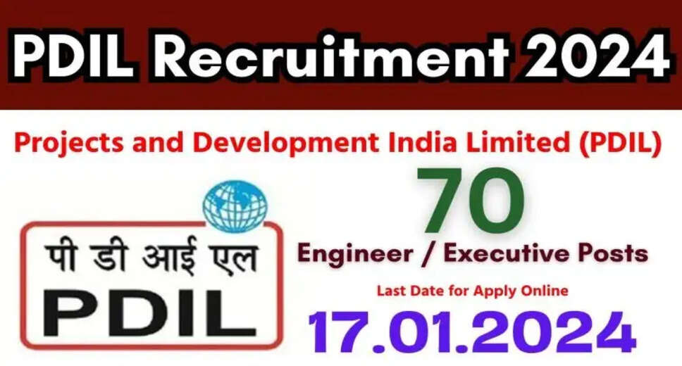 Engineer your Future! Projects & Development India Ltd. Seeks 70 Talented Engineers (Apply Now!)
