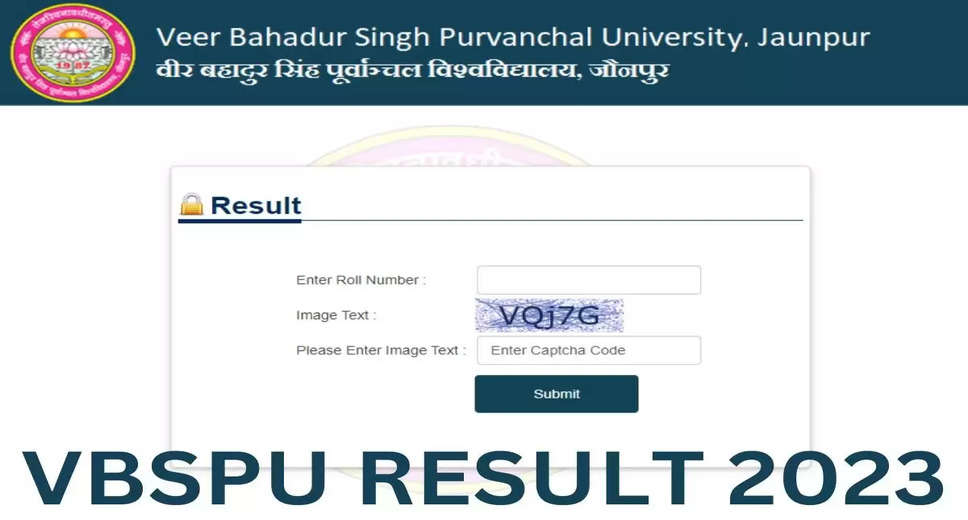 VBSPU Exam Result 2024 Released: Get Your UG and PG Marksheets from vbspu.ac.in