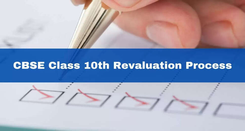 CBSE Announces Start of Application Process for Class 10 Revaluation 2024: Here's How to Apply