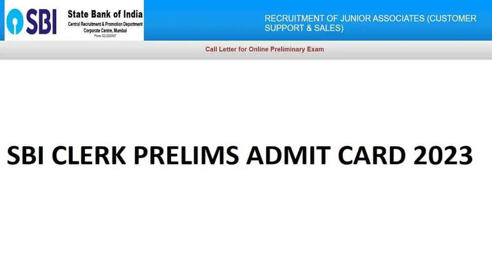 SBI Clerk Prelims Admit Card 2024 to be Out Soon: Download Hall Ticket for Jan Exams from Dec 27