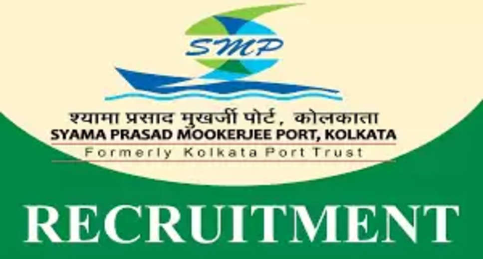 Syama Prasad Mookerjee Port Kolkata Recruitment 2023: Apply for Junior Engineer Vacancies  Looking to join Syama Prasad Mookerjee Port Kolkata? Good news! Syama Prasad Mookerjee Port Kolkata Recruitment 2023 is now open for aspiring candidates. If you're interested in the Junior Engineer position, head over to the official website and submit your application. In this blog post, we'll provide you with essential details such as vacancy count, salary, and more.  Organization: Syama Prasad Mookerjee Port Kolkata Recruitment 2023  Post Name: Junior Engineer  Total Vacancy: 8 Posts  Salary: Rs.32,000 - Rs.32,000 Per Month   Job Location: Kolkata  Last Date to Apply: 30/06/2023  Official Website: kolkataporttrust.gov.in  Qualification for Syama Prasad Mookerjee Port Kolkata Recruitment 2023  To be eligible for Syama Prasad Mookerjee Port Kolkata Recruitment 2023, candidates must possess a Diploma qualification. Ensure that you meet the required qualification before applying for the Junior Engineer position. For more information and to clarify any doubts regarding the recruitment, visit the official website of Syama Prasad Mookerjee Port Kolkata.  Syama Prasad Mookerjee Port Kolkata Recruitment 2023 Vacancy Count  The official notification states that the total vacancy count for Syama Prasad Mookerjee Port Kolkata Recruitment 2023 is 8. Interested and eligible candidates can apply online or offline before the deadline, which is 30/06/2023. To learn more about the vacancies and the application process, refer to the official notification provided below.  Syama Prasad Mookerjee Port Kolkata Recruitment 2023 Salary  If selected for the Junior Engineer position in Syama Prasad Mookerjee Port Kolkata, you can expect a monthly salary ranging from Rs.32,000 to Rs.32,000. This competitive salary package makes it an attractive opportunity for candidates.  Job Location for Syama Prasad Mookerjee Port Kolkata Recruitment 2023  The job location for Syama Prasad Mookerjee Port Kolkata Recruitment 2023 is Kolkata. Candidates who are willing to work in this vibrant city can seize this chance by applying before the deadline, which is 30/06/2023.  Syama Prasad Mookerjee Port Kolkata Recruitment 2023: Apply Online Last Date  Don't miss out on this fantastic opportunity! The last date to apply for Syama Prasad Mookerjee Port Kolkata Recruitment 2023 is 30/06/2023. Interested candidates can apply online or offline by visiting the official website at kolkataporttrust.gov.in.  Steps to Apply for Syama Prasad Mookerjee Port Kolkata Recruitment 2023  Follow these simple steps to apply for the Syama Prasad Mookerjee Port Kolkata Recruitment 2023:  Step 1: Visit the official website of Syama Prasad Mookerjee Port Kolkata at kolkataporttrust.gov.in.  Step 2: Look for the notifications related to Syama Prasad Mookerjee Port Kolkata Recruitment 2023 on the website.  Step 3: Read the notification thoroughly before proceeding with the application.   Step 4: Check the mode of application (online/offline) and follow the instructions accordingly.