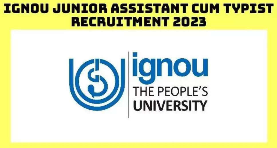 "IGNOU Junior Assistant Cum Typing Result 2023: Check Your Scores and Next Steps"