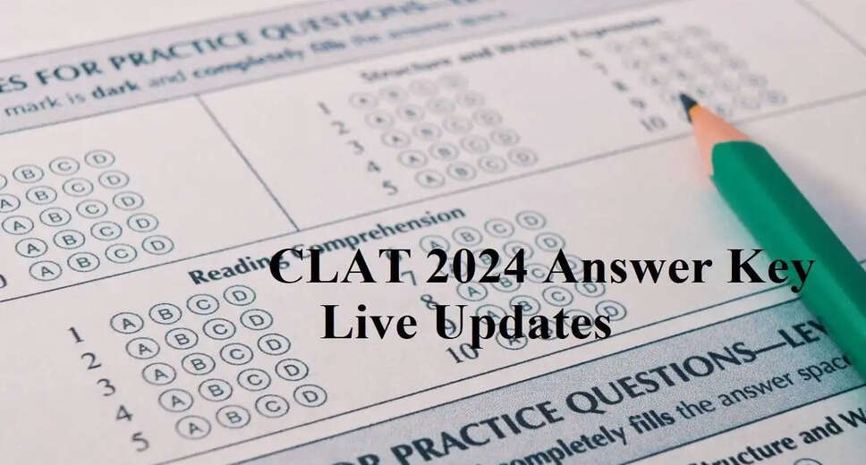 CLAT 2024 Answer Key Release Expected Soon: Check Download Link, Details at consortiumofnlus.ac.in