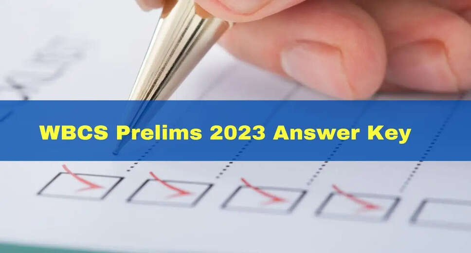 WBCS Prelims Key Cracks Open! Download Answer Key & Check Your Potential Score Now
