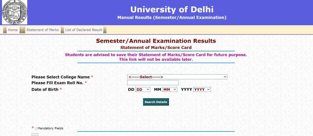 Delhi University Result 2024 Declared: Direct Link to Download UG and PG Marksheet