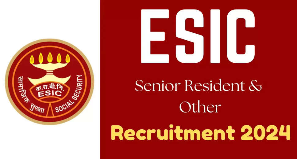 ESIC Hyderabad Hiring: Faculty & Senior Resident Positions Available – Walk-In Interview Details