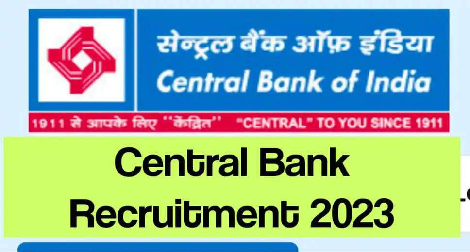 Central Bank of India Recruitment 2023: Apply for Managers in Grade Scale II (Mainstream) Posts  Introduction: The Central Bank of India has announced an exciting opportunity for individuals interested in a career as Managers in Grade Scale II (Mainstream). With approximately 1000 vacancies to be filled, the bank is inviting online applications through its official website. If you meet the eligibility criteria, seize this chance and apply before July 15, 2023. Read on to learn more about the recruitment process, qualifications, and how to apply.  Key Points:  Recruitment of Managers in Grade Scale II (Mainstream) at the Central Bank of India. Approximately 1000 vacancies to be filled. Online applications accepted until July 15, 2023. Eligible candidates must be 32 years old or below as of May 31, 2023. Relaxation in upper age limit for SC/ST/OBC candidates and those affected by the 1984 riots. Candidates with disabilities (PwBD) are eligible for additional age relaxation. Educational qualification requires a degree in any discipline or CAIIB from a recognized university. Preference given to candidates with higher qualifications. Minimum 3 years of experience as an officer in Private Sector Banks or 6 years as a clerk with a postgraduate diploma in risk management or equivalent. Selection process includes an online written test and a personal interview. Application fee of Rs 850 (excluding GST) for general candidates; Rs 175 (excluding GST) for SC/ST/PwBD and women. Visit the official website and click on "CLICK HERE TO APPLY ONLINE" or use the direct link provided. Register by providing basic information and receive a provisional registration number and password. Upload scanned photographs and signatures as per the instructions. Fill out the application form and submit the fee. After submission, take a printout of the form for future reference. Table:  Aspect  Details  Recruitment Drive  Managers in Grade Scale II (Mainstream)  Vacancies  Approximately 1000  Application Deadline  July 15, 2023  Age Limit  32 years old or below as of May 31, 2023  Age Relaxation  - SC/ST/OBC: 5 years   - Victims of 1984 riots: 5 years   - PwBD: 10 years  Educational Qualification  Degree in any discipline or CAIIB from a recognized university  Experience  Minimum 3 years as an officer in Private Sector Banks or 6 years as a clerk with relevant qualifications  Selection Process  Online written test and personal interview  Application Fee  - General Candidates: Rs 850 (excluding GST)   - SC/ST/PwBD and Women: Rs 175 (excluding GST)  Conclusion: If you aspire to work as a Manager in Grade Scale II (Mainstream) at the Central Bank of India, don't miss this opportunity. Apply online on the official website before July 15, 2023. Ensure you meet the eligibility criteria and follow the application process carefully. Prepare for the online written test and personal interview to increase your chances of success. Good luck with your application!