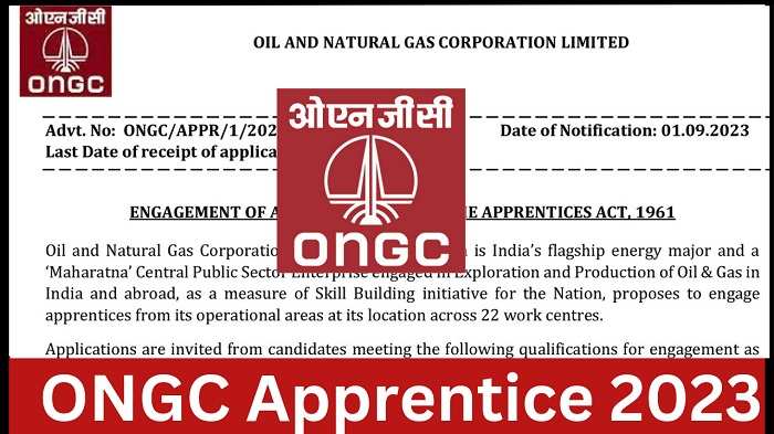 ONGC Apprentice 2023 Recruitment: Apply Online for 2500 Vacancies
