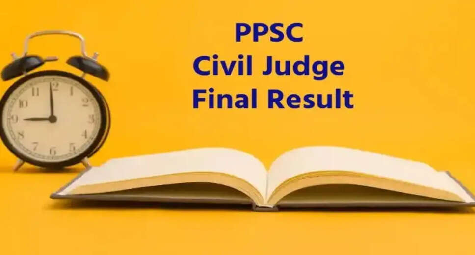 PPSC Civil Judge Result 2023 Announced - Check Final Result and Merit List