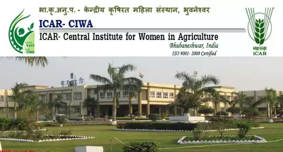 CIWA Recruitment 2023: A great opportunity has emerged to get a job (Sarkari Naukri) in the Central Institute for Women in Agriculture (CIWA). CIWA has sought applications to fill the posts of Young Professionals (CIWA Recruitment 2023). Interested and eligible candidates who want to apply for these vacant posts (CIWA Recruitment 2023), can apply by visiting the official website of CIWA icar-ciwa.org.in. The last date to apply for these posts (CIWA Recruitment 2023) is 24 February 2023.  Apart from this, candidates can also apply for these posts (CIWA Recruitment 2023) directly by clicking on this official link icar-ciwa.org.in. If you need more detailed information related to this recruitment, then you can view and download the official notification (CIWA Recruitment 2023) through this link CIWA Recruitment 2023 Notification PDF. A total of 1 posts will be filled under this recruitment (CIWA Recruitment 2023) process.  Important Dates for CIWA Recruitment 2023  Starting date of online application -  Last date for online application – 24 February 2023  Details of posts for CIWA Recruitment 2023  Total No. of Posts- 1  Location- Bhubaneswar  Eligibility Criteria for CIWA Recruitment 2023  Young Professional – Bachelor Degree in Fisheries from any recognized Institute with experience  Age Limit for CIWA Recruitment 2023  Candidates age will be 45 years  Salary for CIWA Recruitment 2023  Young Professional – 25000/- per month  Selection Process for CIWA Recruitment 2023  Selection Process Candidates will be selected on the basis of written test.  How to apply for CIWA Recruitment 2023  Interested and eligible candidates can apply through the official website of CIWA (icar-ciwa.org.in) latest by 24 February 2023. For detailed information in this regard, refer to the official notification given above.  If you want to get a government job, then apply for this recruitment before the last date and fulfill your dream of getting a government job. You can visit naukrinama.com for more such latest government jobs information.