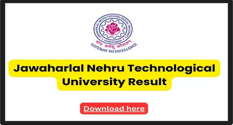 JNTUH Manabadi Result 2024 Declared: Check Your Score at jntuh.ac.in