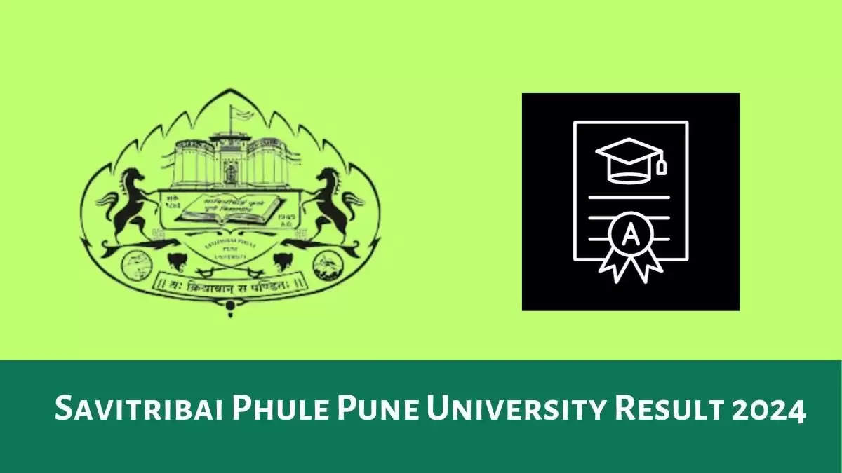 SPPU 2024 Results Declared: Download Pune University UG And PG ...