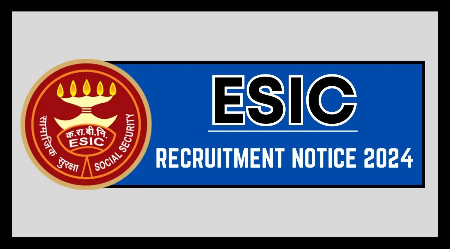 ESIC Rajasthan 2024: 111 Vacancies for Professors and Assistant Professors – Walk-in Details