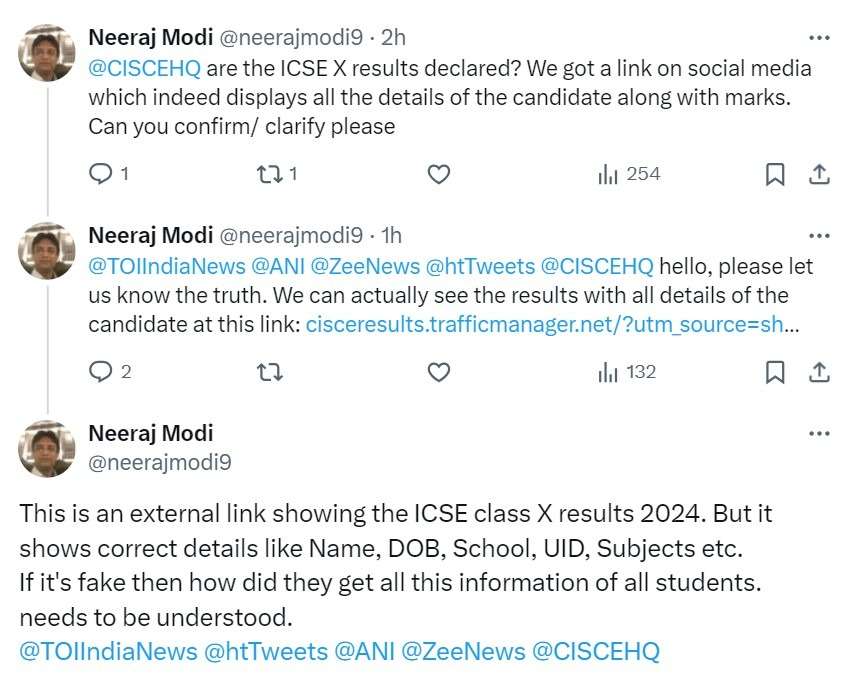 ICSE 10th Result 2024 Declared? Not So Fast! Fake Links Spread Panic