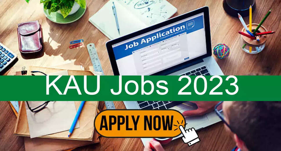 KAU Recruitment 2023: Apply for Assistant Professor Vacancies before 18/04/2023 KAU (Kerala Agricultural University) has released a recruitment notification for the post of Assistant Professor. Interested candidates can apply online/offline before 18/04/2023. The selected candidates will be placed in Kasaragod with a pay scale of Not Disclosed. KAU Recruitment 2023 Vacancy Details: Qualification for KAU Recruitment 2023: To apply for the KAU Recruitment 2023, candidates should have an M.Sc degree in the relevant field from a recognized university. For more information regarding the eligibility criteria, refer to the official notification available on the KAU website. KAU Recruitment 2023 Salary: The salary for the KAU Recruitment 2023 has not been disclosed by the authorities. However, the selected candidates will receive a salary as per the norms of the organization. Job Location for KAU Recruitment 2023: The job location for the KAU Recruitment 2023 is in Kasaragod, Kerala. Candidates interested in applying for the Assistant Professor vacancies at KAU will need to do so before 18/04/2023. KAU Recruitment 2023 Walkin Date: KAU conducts a walk-in interview for Assistant Professor vacancies, and the address and time for the walk-in will be mentioned in the official notification. The walk-in date for KAU Recruitment 2023 is 18/04/2023. KAU Recruitment 2023 - Walkin Process: Candidates can head to the official website and download the official notification for KAU Recruitment 2023. Follow the walk-in procedure as stated in the notification to complete the application process.