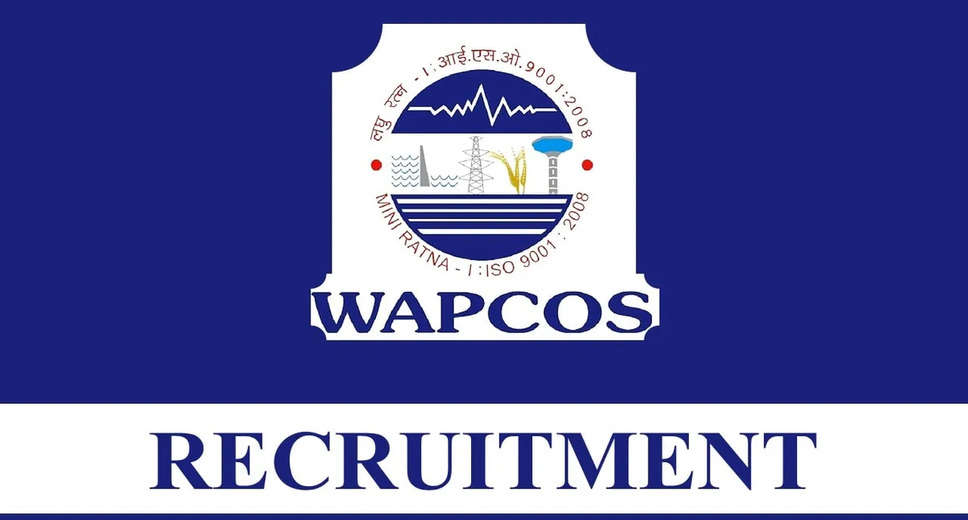 WAPCOS Recruitment 2023: A great opportunity has emerged to get a job (Sarkari Naukri) in WAPCOS (WAPCOS). WAPCOS has sought applications to fill the posts of Supervisor (WAPCOS Recruitment 2023). Interested and eligible candidates who want to apply for these vacant posts (WAPCOS Recruitment 2023), can apply by visiting the official website of WAPCOS, wapcos.gov.in. The last date to apply for these posts (WAPCOS Recruitment 2023) is 4 and 5 February 2023.  Apart from this, candidates can also apply for these posts (WAPCOS Recruitment 2023) by directly clicking on this official link wapcos.gov.in. If you want more detailed information related to this recruitment, then you can see and download the official notification (WAPCOS Recruitment 2023) through this link WAPCOS Recruitment 2023 Notification PDF. A total of 120 posts will be filled under this recruitment (WAPCOS Recruitment 2023) process.  Important Dates for WAPCOS Recruitment 2023  Online Application Starting Date –  Last date for online application - 4 and 5 February 2023  WAPCOS Recruitment 2023 Posts Recruitment Location  Gurgaon  Vacancy details for WAPCOS Recruitment 2023  Total No. of Posts- : 120 Posts  Eligibility Criteria for WAPCOS Recruitment 2023  Supervisor: Diploma from recognized institute and having experience.  Age Limit for WAPCOS Recruitment 2023    Supervisor: Candidates age limit will be 40 years  Salary for WAPCOS Recruitment 2023  Supervisor – As per the rules of the department  Selection Process for WAPCOS Recruitment 2023    Will be done on the basis of interview.  How to apply for WAPCOS Recruitment 2023  Interested and eligible candidates can apply through the official website of WAPCOS (wapcos.gov.in) by 3rd and 4th February 2023. For detailed information in this regard, refer to the official notification given above.  If you want to get a government job, then apply for this recruitment before the last date and fulfill your dream of getting a government job. You can visit naukrinama.com for more such latest government jobs information.