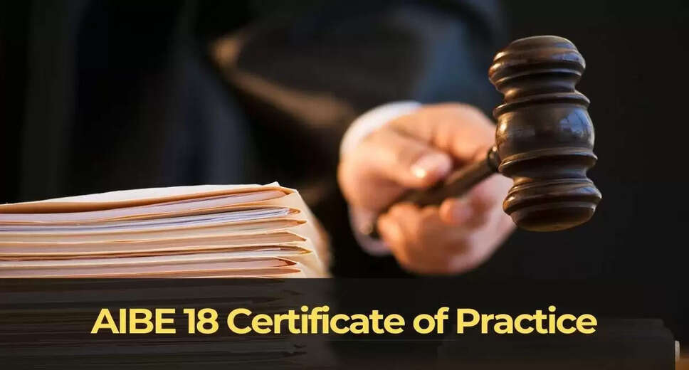 Bar Council of India Issues Practice Certificates to Successful AIBE-XVIII Candidates