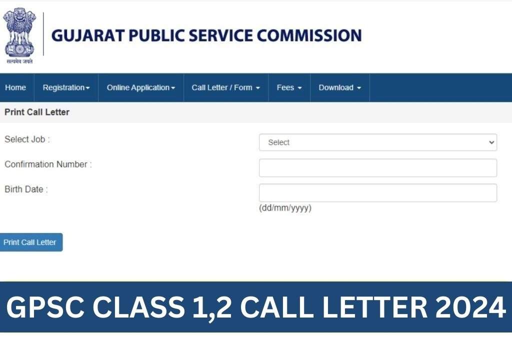 GPSC Private Secretary Preliminary Exam 2024: Download Your Call Letter Now