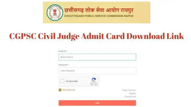  CGPSC Civil Judge Interview Admit Card 2023 Released: Download Hall Ticket Here