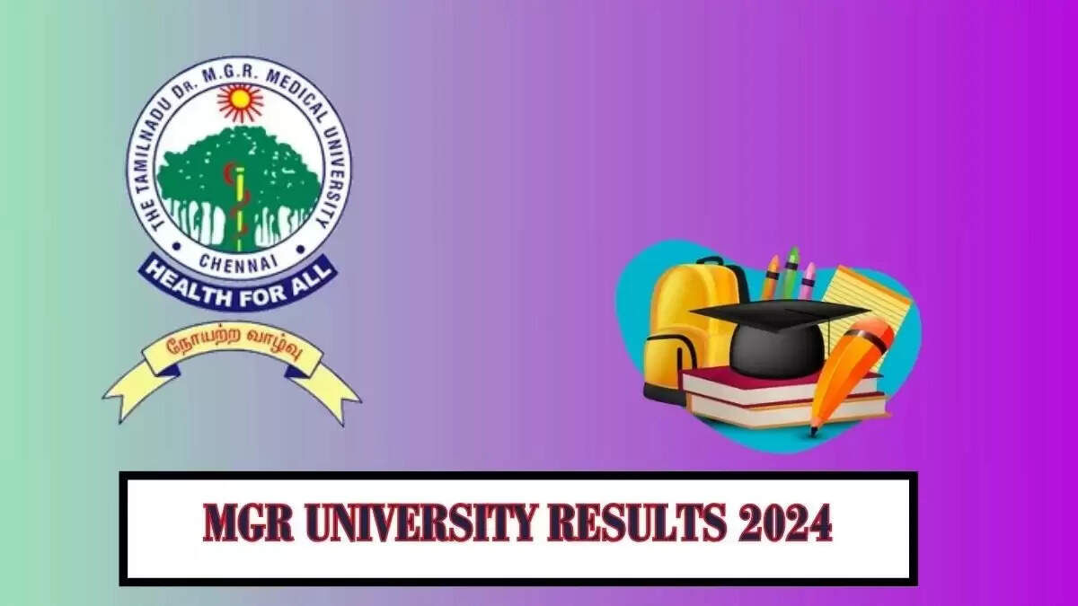 TNMGRMU Result 2024 Declared: Check Your Dr MGR Medical University Results at tnmgrmu.ac.in
