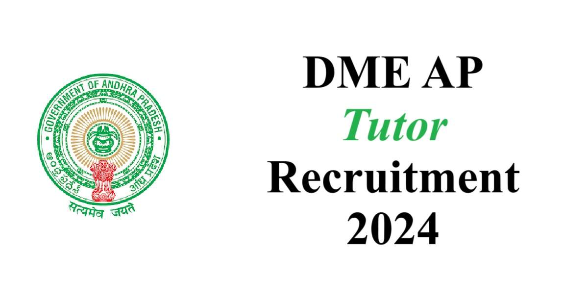 2024 DME, AP Tutor Result: Preliminary Merit Roll Out Now