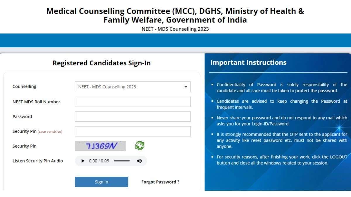 NEET MDS 2024: Round 3 Counselling Registration Starts Now, Apply by August 18