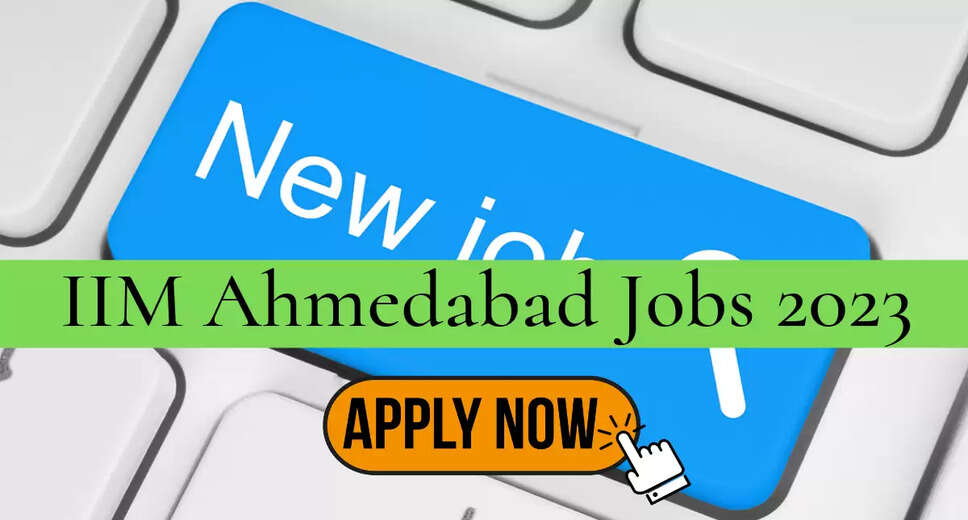 IIM AHMEDABAD Recruitment 2023: A great opportunity has emerged to get a job (Sarkari Naukri) in the Indian Institute of Management (IIM AHMEDABAD). IIM AHMEDABAD has sought applications to fill the posts of Research Associate (IIM AHMEDABAD Recruitment 2023). Interested and eligible candidates who want to apply for these vacant posts (IIM AHMEDABAD Recruitment 2023), they can apply by visiting the official website of IIM AHMEDABAD iima.ac.in. The last date to apply for these posts (IIM AHMEDABAD Recruitment 2023) is 16 January 2023. Apart from this, candidates can also apply for these posts (IIM AHMEDABAD Recruitment 2023) directly by clicking on this official link. If you want more detailed information related to this recruitment, then you can see and download the official notification (IIM AHMEDABAD Recruitment 2023) through this link IIM AHMEDABAD Recruitment 2023 Notification PDF. A total of 1 post will be filled under this recruitment (IIM AHMEDABAD Recruitment 2023) process. Important Dates for IIM AHMEDABAD Recruitment 2023 Online Application Starting Date – Last date for online application - 16 January 2023 Location- Ahmedabad Details of posts for IIM AHMEDABAD Recruitment 2023 Total No. of Posts- 1- Post Eligibility Criteria for IIM AHMEDABAD Recruitment 2023 Research Associate: Bachelor's degree from recognized institute and experience Age Limit for IIM AHMEDABAD Recruitment 2023 The age of the candidates will be valid as per the rules of the department. Salary for IIM AHMEDABAD Recruitment 2023 Research Associate: As per the rules of the department Selection Process for IIM AHMEDABAD Recruitment 2023 Research Associate: Will be done on the basis of interview. How to apply for IIM AHMEDABAD Recruitment 2023? Interested and eligible candidates can apply through the official website of IIM AHMEDABAD (iima.ac.in) by 16 January 2023. For detailed information in this regard, refer to the official notification given above. If you want to get a government job, then apply for this recruitment before the last date and fulfill your dream of getting a government job. For more latest government jobs like this, you can visit naukrinama.com