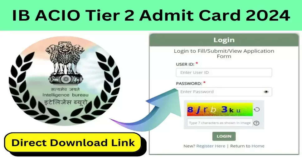IB ACIO Admit Card 2024: Download Now From MHA Official Website