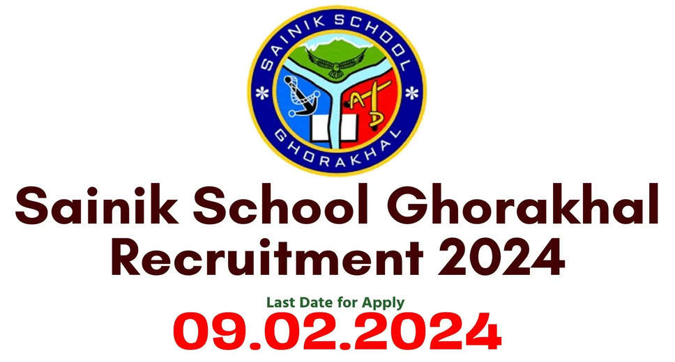 Sainik School Ghorakhal Recruitment 2024 Apply Now Teaching & Non-Teaching Posts