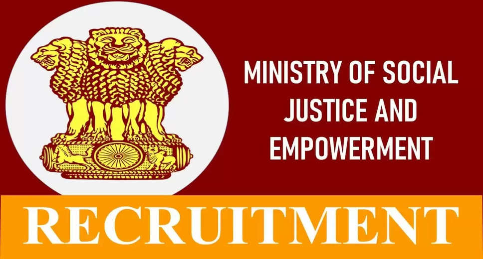 Social Justice Ministry Opens Recruitment for 2024: Positions Available for Personal Assistant, LDC, and More