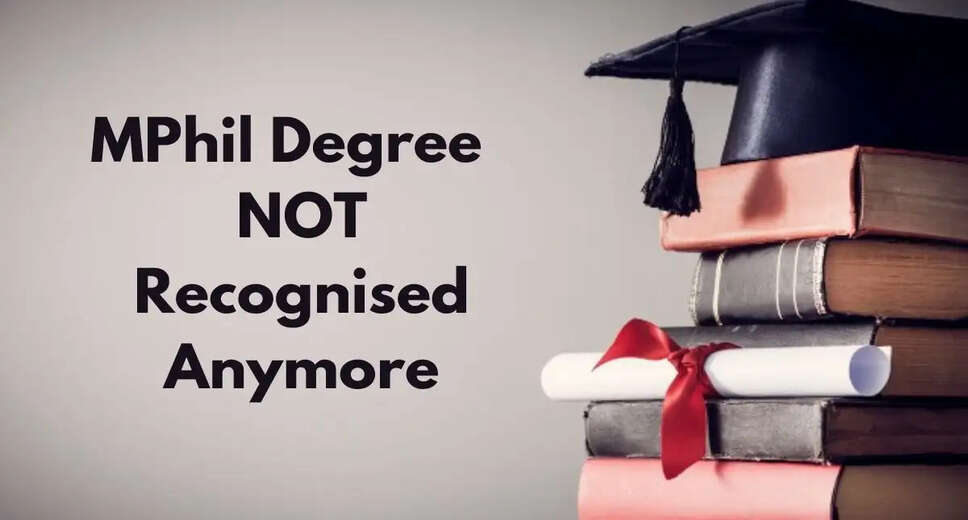 M.Phil to be discontinued from next academic year, UGC asks universities to stop admissions