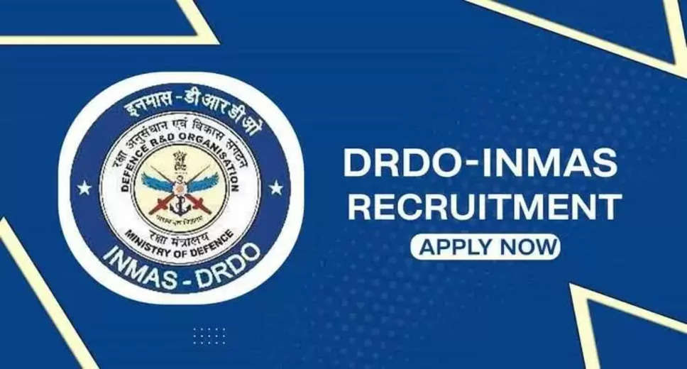 DRDO Announces Recruitment 2024: Apply Now for Multiple Positions at INMAS Delhi