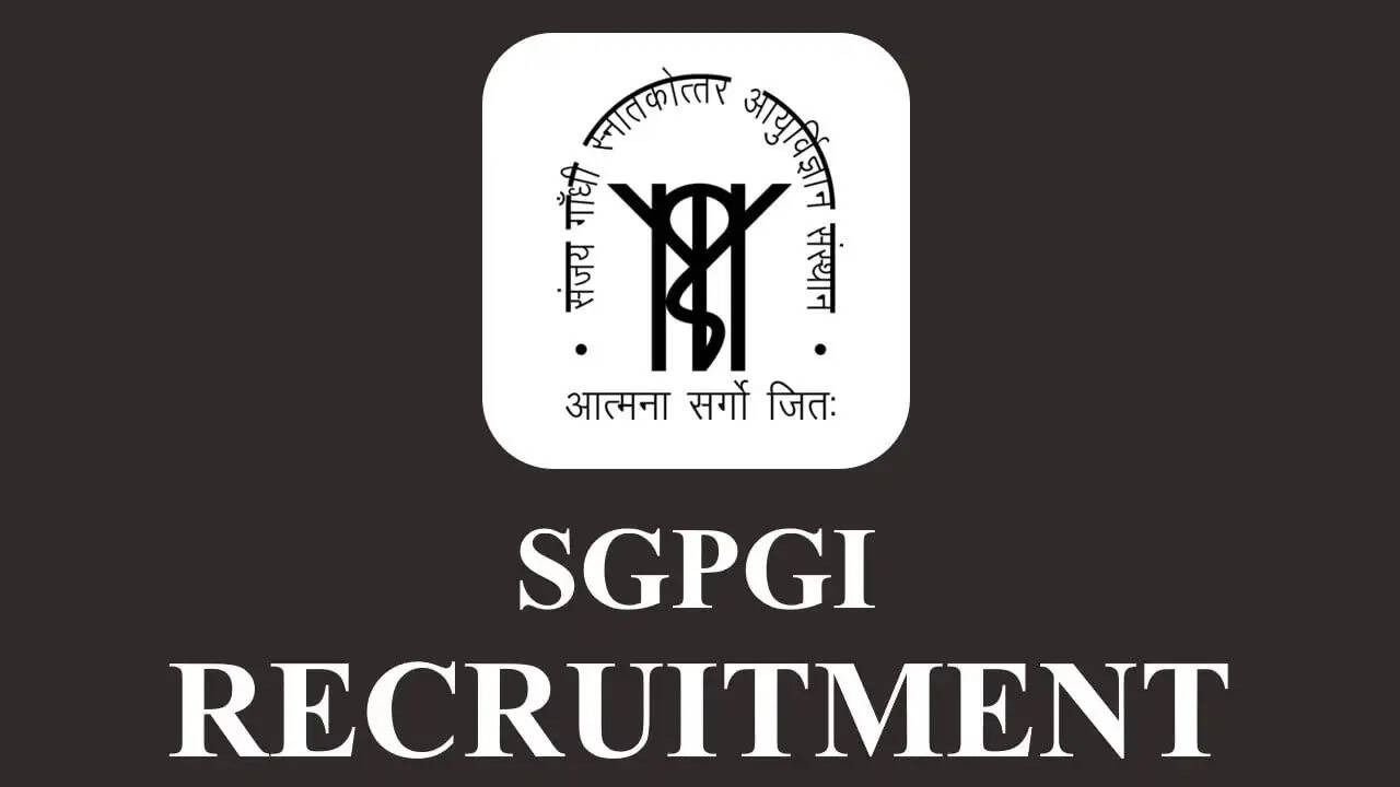 SGPGIMS, Lucknow Recruitment 2024 for 148 Senior Resident Posts