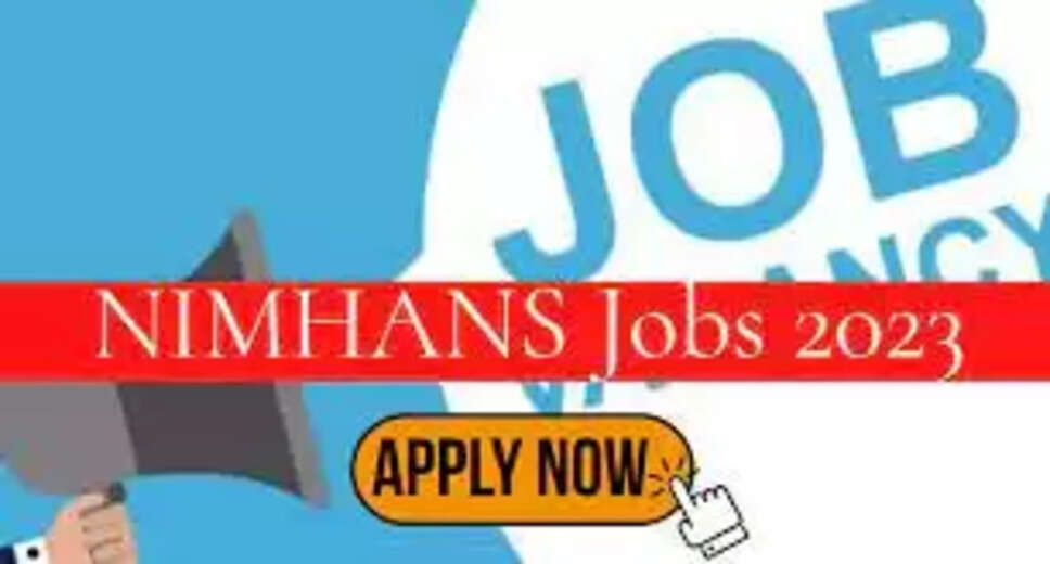 NIMHANS Recruitment 2023: A great opportunity has emerged to get a job (Sarkari Naukri) in the National Institute of Mental Health and Neurosciences (NIMHANS). NIMHANS has sought applications to fill the posts of Technician (NIMHANS Recruitment 2023). Interested and eligible candidates who want to apply for these vacant posts (NIMHANS Recruitment 2023), can apply by visiting the official website of NIMHANS at nimhans.ac.in. The last date to apply for these posts (NIMHANS Recruitment 2023) is 24 February 2023.  Apart from this, candidates can also apply for these posts (NIMHANS Recruitment 2023) by directly clicking on this official link nimhans.ac.in. If you want more detailed information related to this recruitment, then you can see and download the official notification (NIMHANS Recruitment 2023) through this link NIMHANS Recruitment 2023 Notification PDF. A total of 1 post will be filled under this recruitment (NIMHANS Recruitment 2023) process.  Important Dates for NIMHANS Recruitment 2023  Starting date of online application -  Last date for online application – 24 February 2023  Details of posts for NIMHANS Recruitment 2023  Total No. of Posts: Technician - 1 Post  Eligibility Criteria for NIMHANS Recruitment 2023  Technician: M.Sc degree in Neurotechnology from recognized institute and having experience  Age Limit for NIMHANS Recruitment 2023  The age limit of the candidates will be valid 35 years.  Salary for NIMHANS Recruitment 2023  Technician :16000/-  Selection Process for NIMHANS Recruitment 2023  Technician: Will be done on the basis of written test.  How to apply for NIMHANS Recruitment 2023  Interested and eligible candidates can apply through the official website of NIMHANS (nimhans.ac.in) by 24 February 2023. For detailed information in this regard, refer to the official notification given above.  If you want to get a government job, then apply for this recruitment before the last date and fulfill your dream of getting a government job. You can visit naukrinama.com for more such latest government jobs information. 