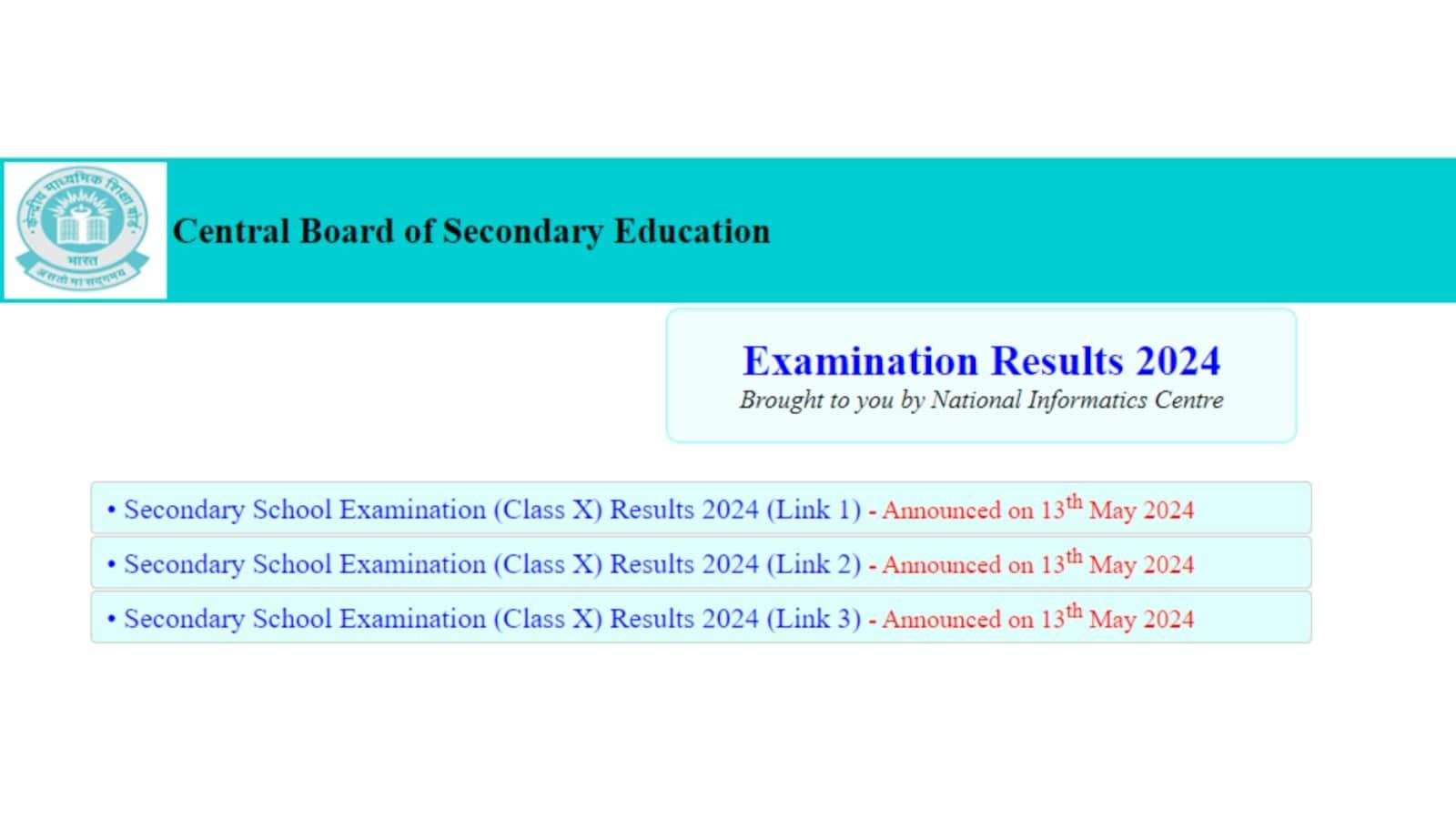 CBSE Class 10 Results 2024 Announced: 93.60% Pass Rate; Trivandrum Takes the Lead