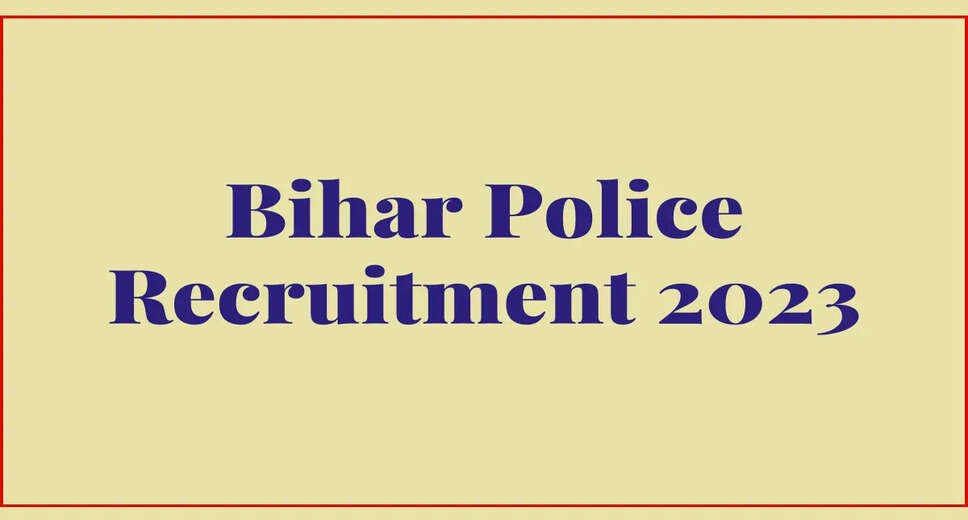Bihar Police Recruitment 2023: Apply for Sub Inspector and Sub Divisional Fire Station Officer Vacancies The Bihar Police has released a recruitment notification for the post of Sub Inspector and Sub Divisional Fire Station Officer. There are a total of 64 vacancies available for these positions. Interested candidates who meet the eligibility criteria can apply online through the official website of Bihar Police. The application process has started on 4th May 2023 and the last date to apply is 4th June 2023. In this blog post, we will discuss the eligibility criteria, application process, important dates, and other details related to the Bihar Police Recruitment 2023. Important Dates The following are the important dates related to the Bihar Police Recruitment 2023: Starting Date for Apply Online & Payment of Fee: 4th May 2023 Last Date for Apply Online & Payment of Fee: 4th June 2023 Date for Written Exam: Announced Later Application Fee The application fee for Bihar Police Recruitment 2023 is as follows: For General/ EWS/ OBC Candidates: Rs. 700/- For SC/ ST/ Female (Bihar Dom) Candidates: Rs. 400/- Payment Mode: Debit Card/ Credit Card/ Net Banking Mode Only Age Limit The age limit for the Bihar Police Recruitment 2023 is as follows: Minimum Age Limit: 20 Years Maximum Age Limit for UR Male: 37 Years Maximum Age Limit for Women: 40 Years Maximum Age Limit for BC/ EBC of Male & Female: 40 Years Maximum Age Limit for SC & ST (Male & Female), Third Gender Candidates: 42 Years Age relaxation is applicable as per rules. For more details, refer to the notification. Qualification Candidates should possess any degree from a recognized university. Physical Eligibility The physical eligibility criteria for the Bihar Police Recruitment 2023 is as follows: Height: For Male: Gen / BC: 165 CM, Other: 160 CM For Female: All Category: 155 CMS Chest: For Male: Gen / BC / EBC: 81-86 CMS, SC / ST: 79-84 CMS For Female: Not Available Running: For Male: 1.6 Km in 6.30 Minutes For Female: 1 Km in 6 Minutes Shot Put: For Male: 16 Pound Gola Through 16 Feet For Female: 12 Pound Gola Through 12 Feet High Jump: For Male: 4 Feet For Female: 3 Feet Long Jump: For Male: 12 Feet For Female: 9 Feet For more details, refer to the notification. Vacancy Details The vacancy details for the Bihar Police Recruitment 2023 is as follows: Sub Inspector, SI Prohibition: 11 Sub Divisional Fire Station Officer: 53 How to Apply Interested and eligible candidates can apply online through the official website of Bihar Police. The following are the steps to apply for Bihar Police Recruitment 2023: Visit the official website of Bihar Police. Click on the "Apply Online" link. Fill in the application form with the required details. Upload the scanned copies of the required documents. Pay the application fee through the online mode. Submit the application form. Take a printout of the application form for future reference. Important Links The following are the important links related to the Bihar Police Recruitment 2023: Notification: Click Here Official Website: Click