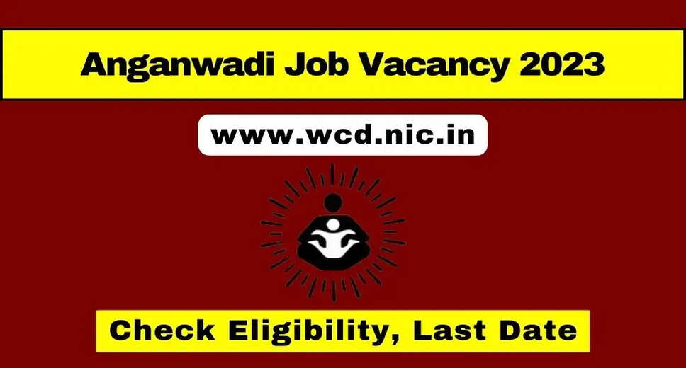 WCD Recruitment 2023: Apply for 10,400 Anganwadi Vacancies; Check Eligibility and Application Link Here