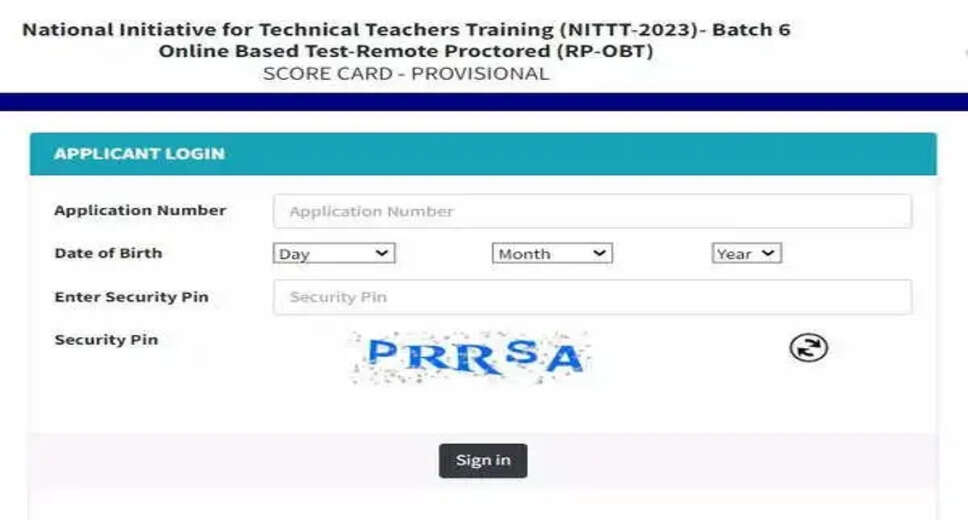NTA NITTT September 2023 Result declared| Know how to download
