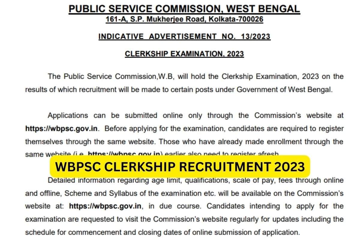 WBPSC Instructor & Storekeeper Practical Test Date 2023: Official Notice Released