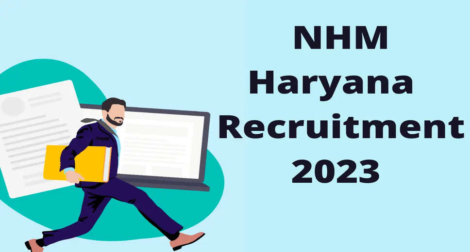 NHM HARYANA Recruitment 2023: A great opportunity has emerged to get a job (Sarkari Naukri) in National Health Mission, Haryana (NHM HARYANA). NHM HARYANA has sought applications to fill the vacant posts of Community Health Officer (NHM HARYANA Recruitment 2023). Interested and eligible candidates who want to apply for these vacant posts (NHM HARYANA Recruitment 2023), they can apply by visiting the official website of NHM HARYANA, nhmharyana.gov.in. The last date to apply for these posts (NHM HARYANA Recruitment 2023) is 14 January 2023. Apart from this, candidates can also apply for these posts (NHM HARYANA Recruitment 2023) by directly clicking on this official link nhmharyana.gov.in. If you want more detailed information related to this recruitment, then you can see and download the official notification (NHM HARYANA Recruitment 2023) through this link NHM HARYANA Recruitment 2023 Notification PDF. A total of 527 posts will be filled under this recruitment (NHM HARYANA Recruitment 2023) process. Important Dates for NHM Haryana Recruitment 2023 Online Application Starting Date – Last date for online application - 14 January 2023 Location- Panchkula Details of posts for NHM HARYANA Recruitment 2023 Total No. of Posts – Community Health Officer -527 Posts Eligibility Criteria for NHM HARYANA Recruitment 2023 Community Health Officer: Bachelor's degree in Nursing from a recognized institute with experience. Age Limit for NHM HARYANA Recruitment 2023 Community Health Officer – The age of the candidates will be valid for 42 years. Salary for NHM HARYANA Recruitment 2023 Community Health Officer: As per rules Selection Process for NHM HARYANA Recruitment 2023 Community Health Officer: Will be done on the basis of written test. How to Apply for NHM Haryana Recruitment 2023 Interested and eligible candidates can apply through the official website of NHM HARYANA (nhmharyana.gov.in) by 14 January 2023. For detailed information in this regard, refer to the official notification given above. If you want to get a government job, then apply for this recruitment before the last date and fulfill your dream of getting a government job. You can visit naukrinama.com for more such latest government jobs information.