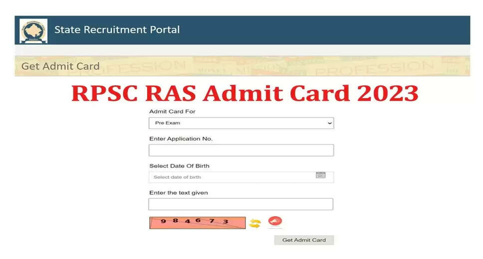 RPSC RAS/RTS 2023 Recruitment: Result Out, New Mains Exam City Details