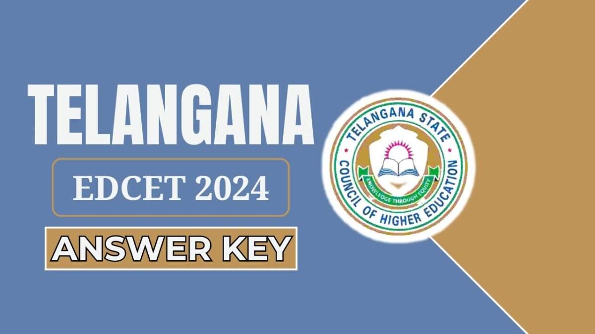 TSEdCET Answer Key 2024 Released: Download the Response Sheet PDF Here