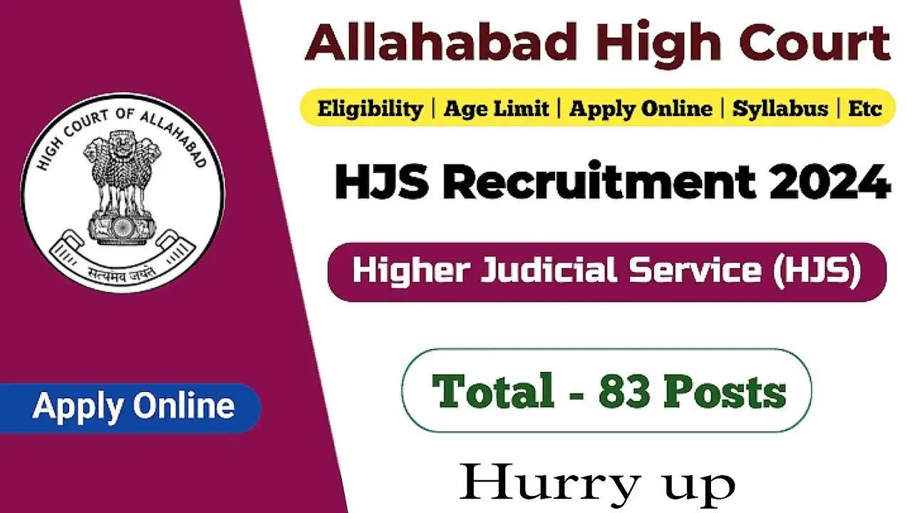 Apply Now! Allahabad High Court Recruitment 2024 Open for 83 Advocate Posts 