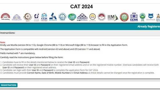 CAT 2024 Registration Opens: Last Date September 13