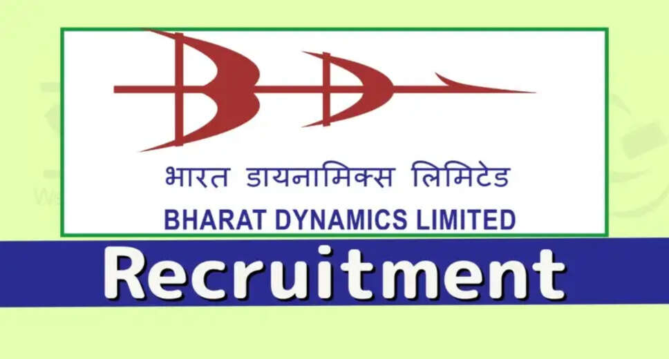 BDL Apprentice Recruitment 2023: 119 Vacancies for Graduate & Technician Apprentice