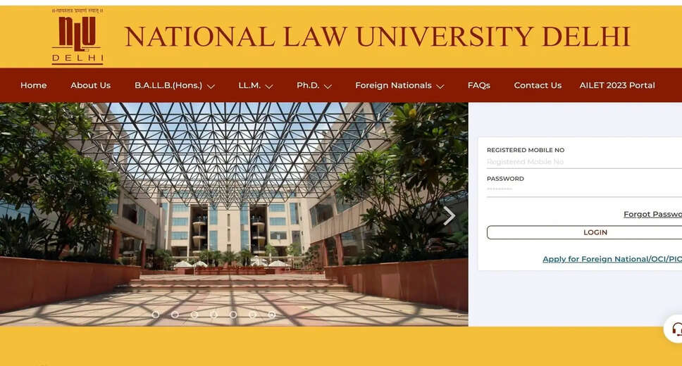 AILET LLM 2024 Round 1 Seat Allotment Out! Download Provisional Merit List Now
