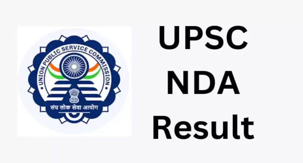UPSC NDA NA II Exam 2022 Results Declared