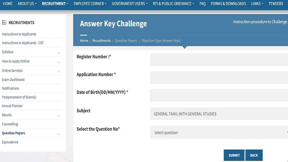 TNPSC Group 4 Answer Key 2024: Anticipated Release Date and Download Process