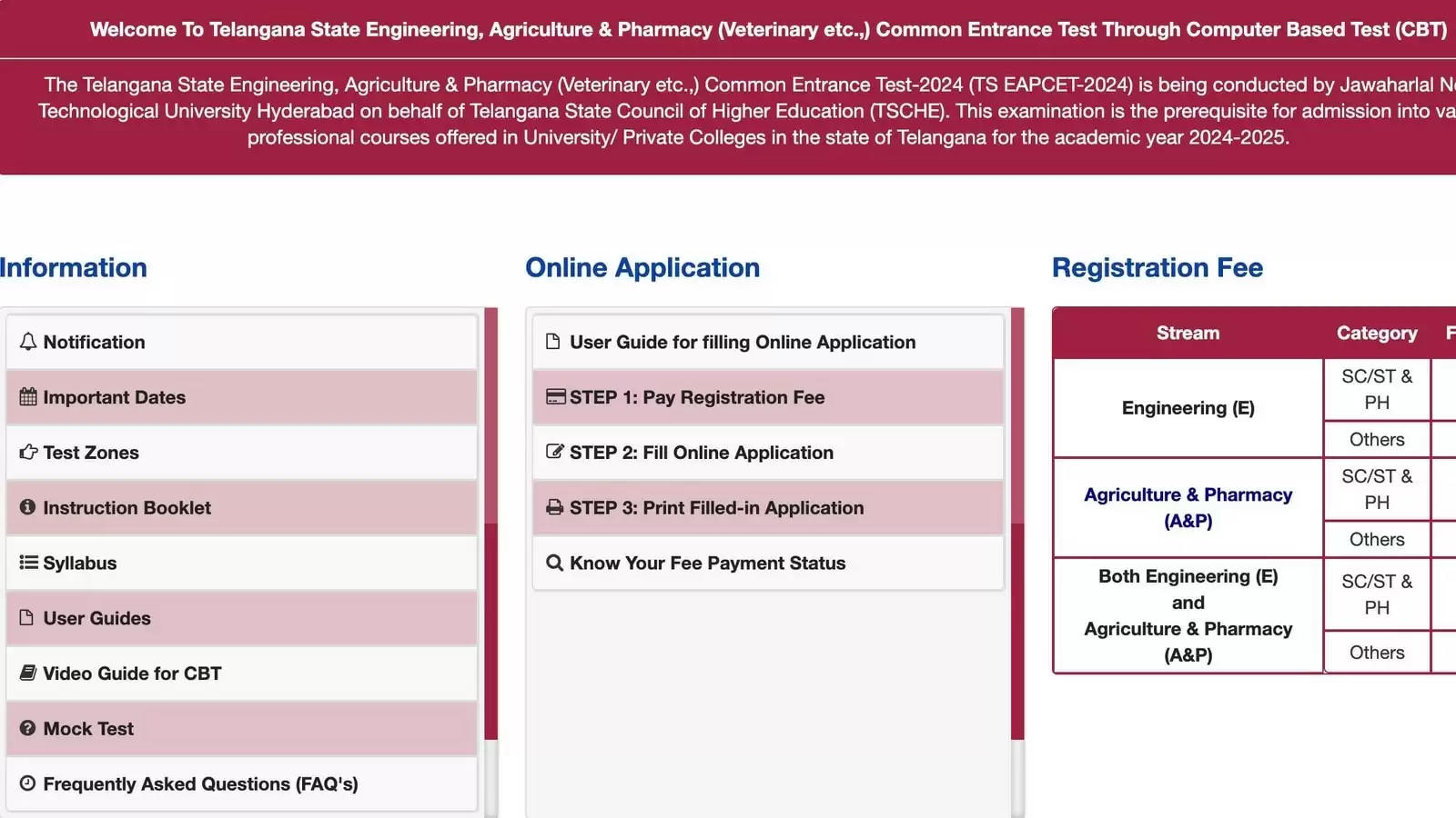 AP EAMCET 2024: Application Window with Late Fee Opens Today; Last Date for Submission Notified