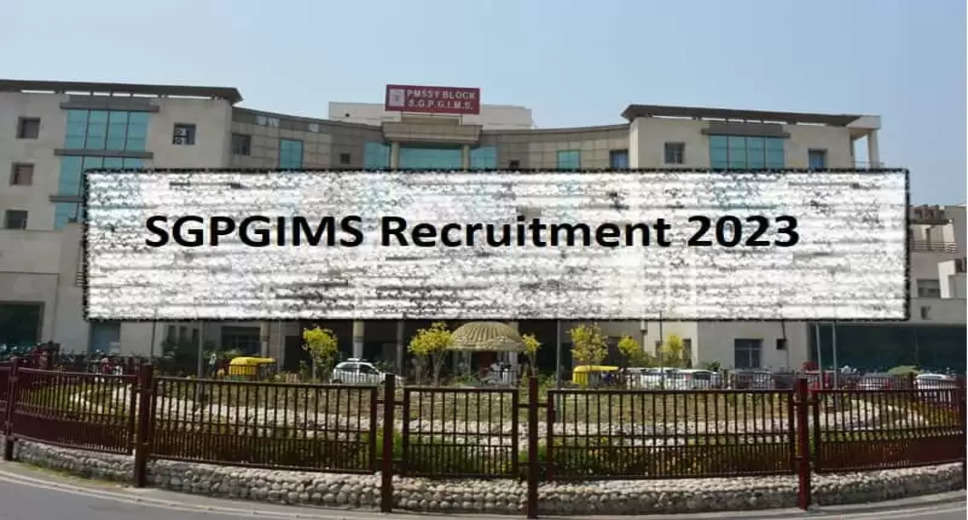 SGPGIMS Recruitment 2023: A great opportunity has emerged to get a job (Sarkari Naukri) in Sanjay Gandhi Postgraduate Institute of Medical Sciences (SGPGIMS). SGPGIMS has sought applications to fill the posts of Staff Nurse (SGPGIMS Recruitment 2023). Interested and eligible candidates who want to apply for these vacant posts (SGPGIMS Recruitment 2023), can apply by visiting the official website of SGPGIMS at sgpgims.org.in. The last date to apply for these posts (SGPGIMS Recruitment 2023) is 1 March 2023.  Apart from this, candidates can also apply for these posts (SGPGIMS Recruitment 2023) directly by clicking on this official link sgpgims.org.in. If you want more detailed information related to this recruitment, then you can see and download the official notification (SGPGIMS Recruitment 2023) through this link SGPGIMS Recruitment 2023 Notification PDF. A total of 1974 posts will be filled under this recruitment (SGPGIMS Recruitment 2023) process.  Important Dates for SGPGIMS Recruitment 2023  Online Application Starting Date –  Last date for online application - 1 March 2023  Details of posts for SGPGIMS Recruitment 2023  Total No. of Posts – Staff Nurse – 1974 Posts  Eligibility Criteria for SGPGIMS Recruitment 2023  Post Graduate degree in Nursing from a recognized institute and have experience  Age Limit for SGPGIMS Recruitment 2023  The age of the candidates will be valid 40 years.  Salary for SGPGIMS Recruitment 2023  according to rules  Selection Process for SGPGIMS Recruitment 2023  Will be done on the basis of interview.  How to apply for SGPGIMS Recruitment 2023  Interested and eligible candidates can apply through the official website of SGPGIMS (sgpgims.org.in) by 1 March 2023. For detailed information in this regard, refer to the official notification given above.  If you want to get a government job, then apply for this recruitment before the last date and fulfill your dream of getting a government job. You can visit naukrinama.com for more such latest government jobs information.